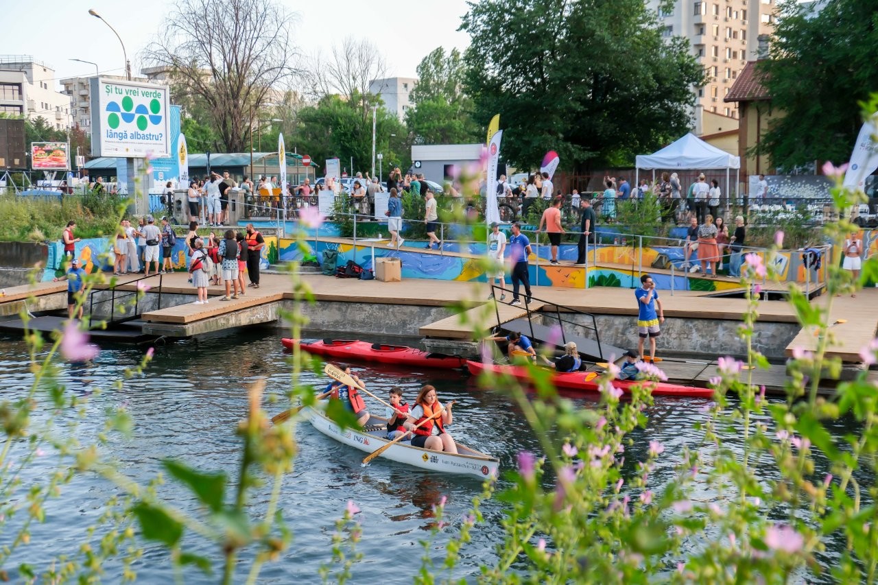 Debarcaderul Timpuri Noi - amenajat în programul DAD 2025